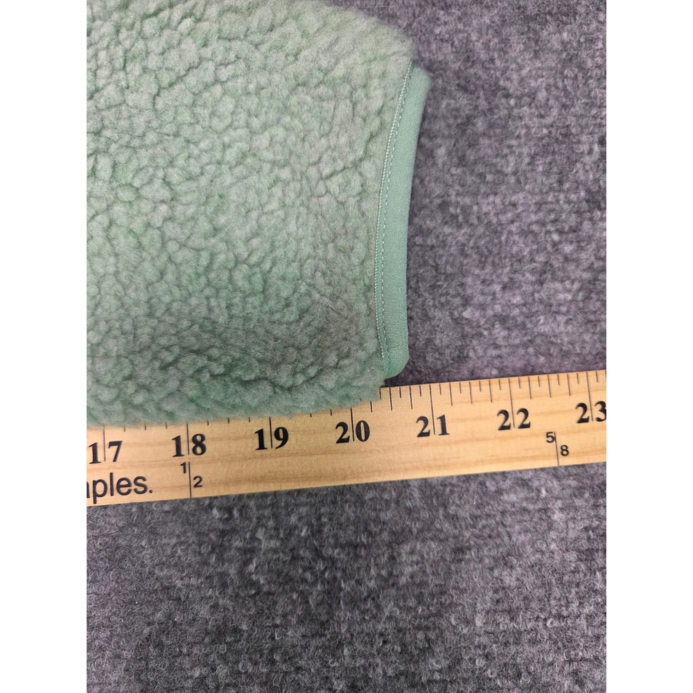 Fjallraven Vardag Pile Fleece Jacket Womens M Sage Green Full Zip Teddy Outdoor - Picture 9 of 12